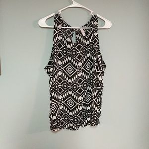 Xhilaration Aztec Tank Top Blouse